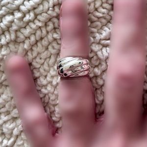 Dome Ring in Sterling Silver